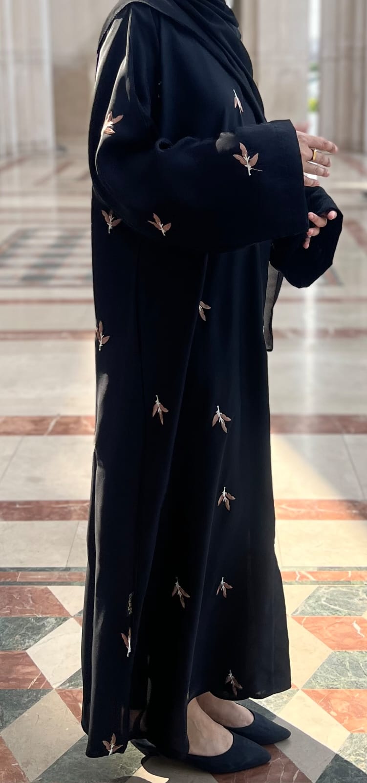 Everyday Elegance Black Abaya
